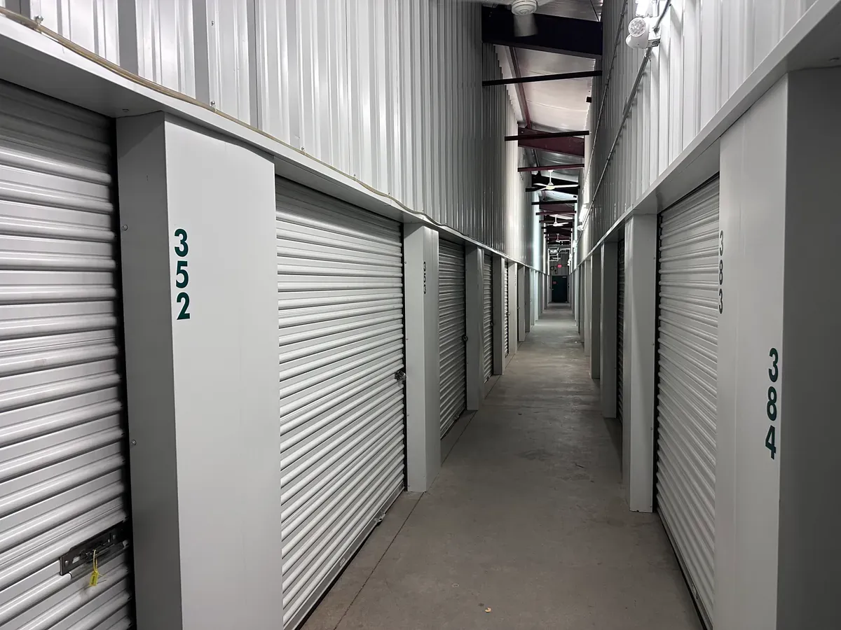 Indoor self storage units